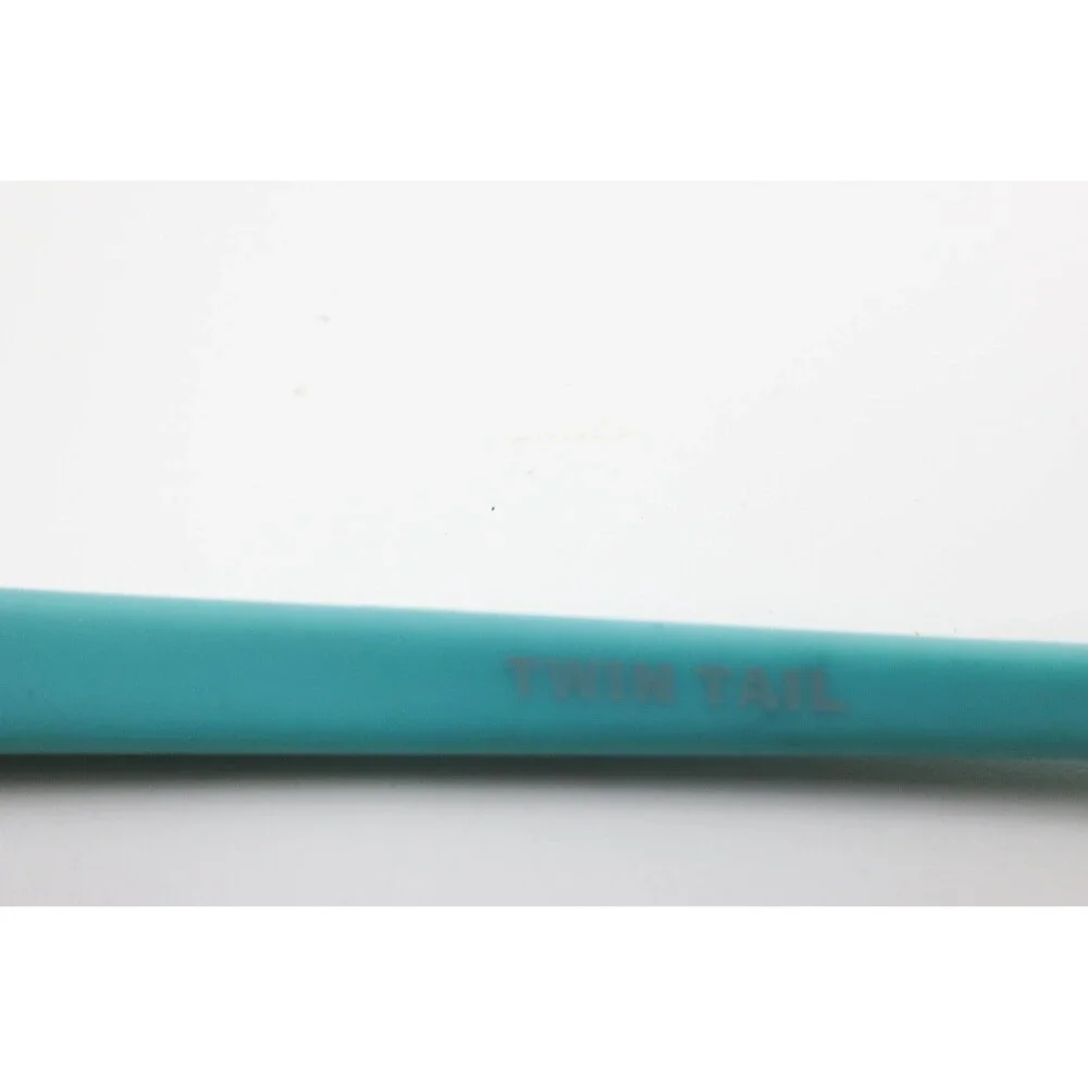Oakley Twin Tail Satin Black Teal Cat Eye Eyeglasses OY8008-0148 48-14 122